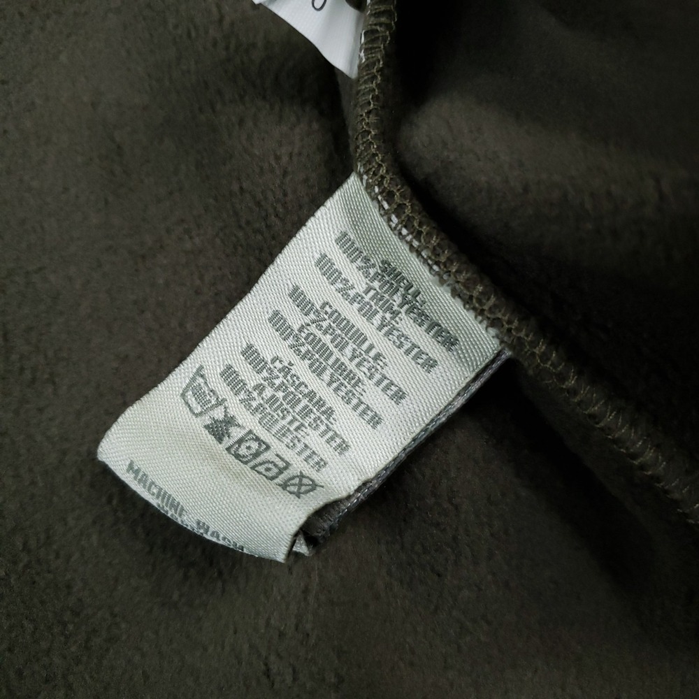 Boyt Harness Company Vest Men 2XL‎ Green Fleece Full Zip Shoulder Patch Shooting - Picture 9 of 12